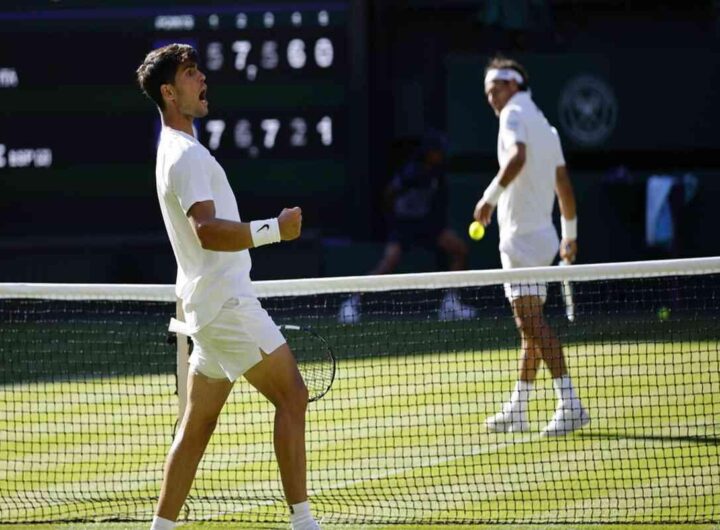 Alcaraz rende omaggio a Fognini: il significato del suo ultimo Wimbledon