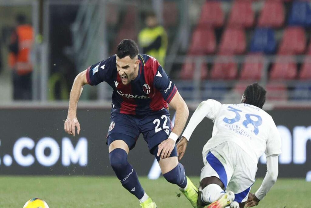 Bologna sorprende: rinnovo inaspettato per Lykogiannis dopo De Silvestri