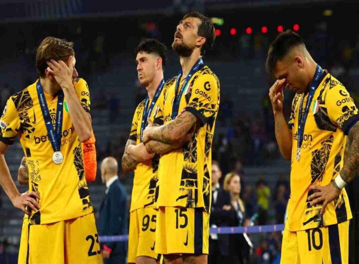 Champions: il rientro silenzioso dell'Inter a Milano