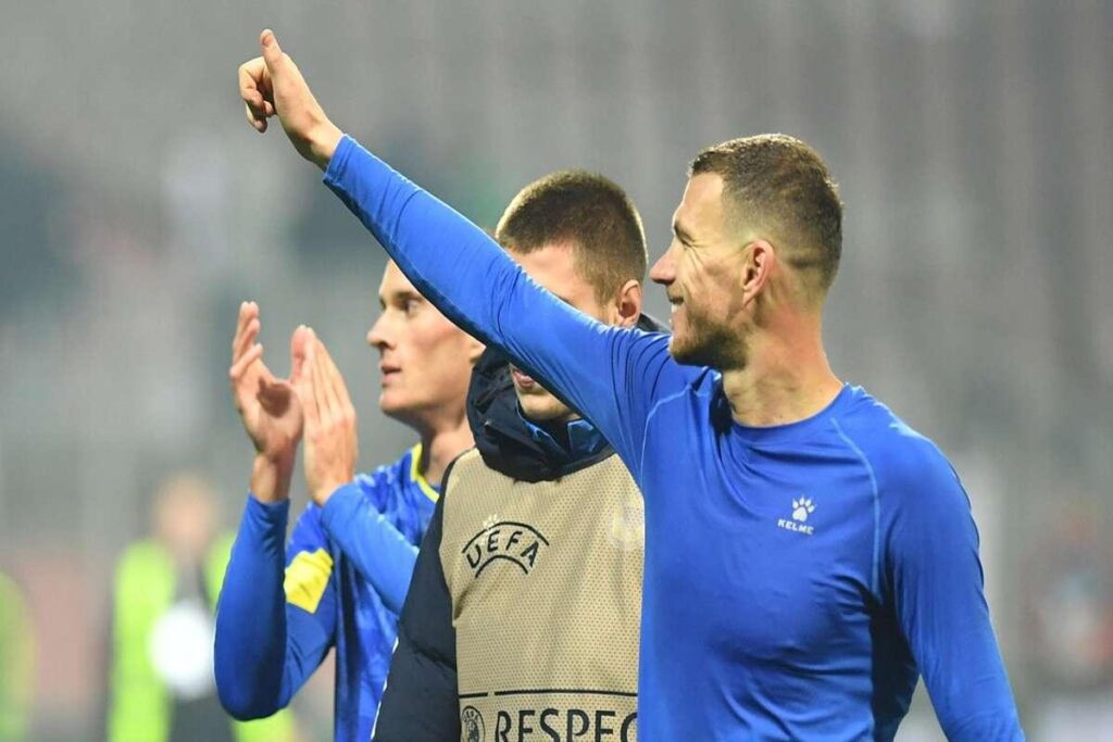 Dzeko in arrivo: giovedì visite e firme con la Fiorentina