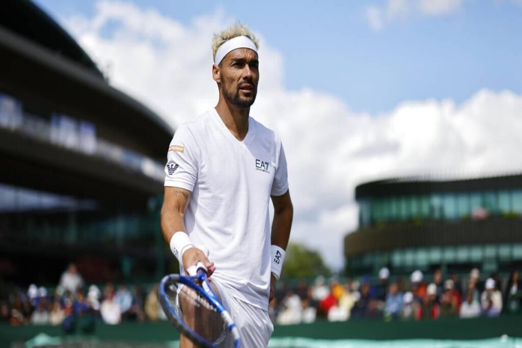 Fognini conquista Wimbledon dopo il ritiro di Ruud e Fils