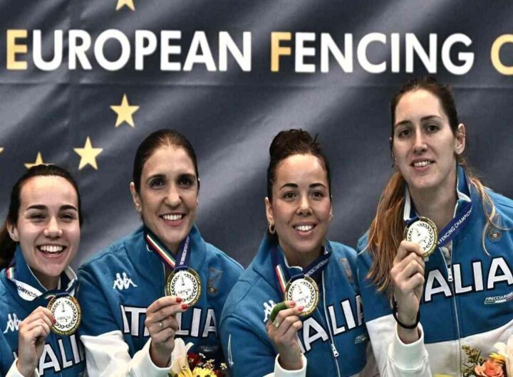 Il dream team del fioretto femminile conquista l'oro agli Europei di scherma