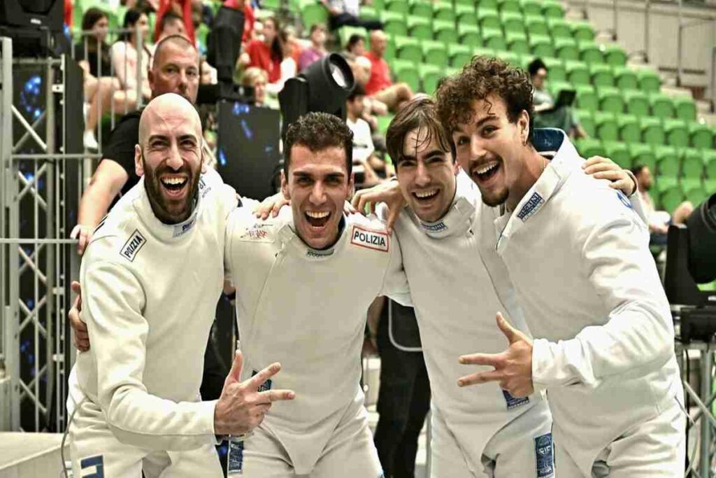 Italia conquista due medaglie di bronzo a squadre agli Europei di scherma
