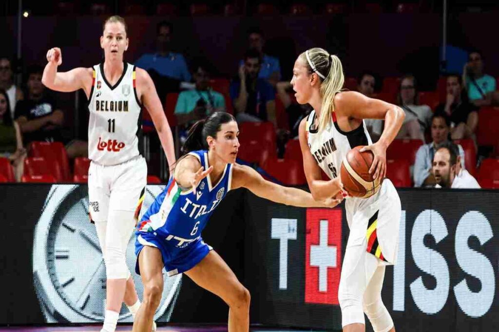 Italia fuori dalla finale: il Belgio conquista l'Euro donne di basket