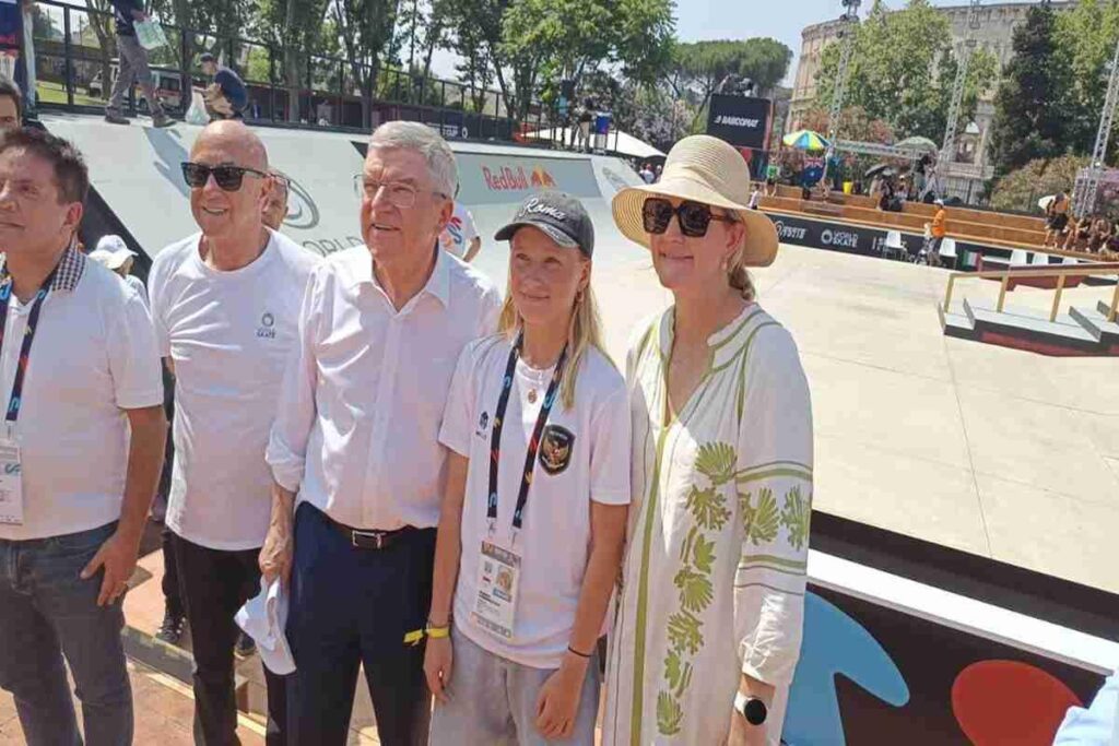 Koventry a Roma per il cdm di skate: la sua entusiasmante avventura al Cio