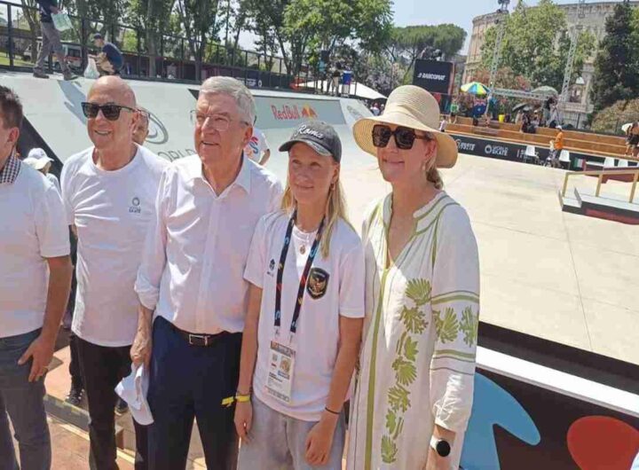 Koventry a Roma per il cdm di skate: la sua entusiasmante avventura al Cio
