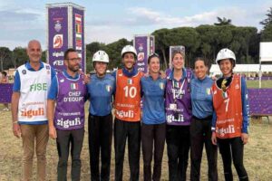 L'Italia conquista l'argento a squadre agli Europei di endurance equestri