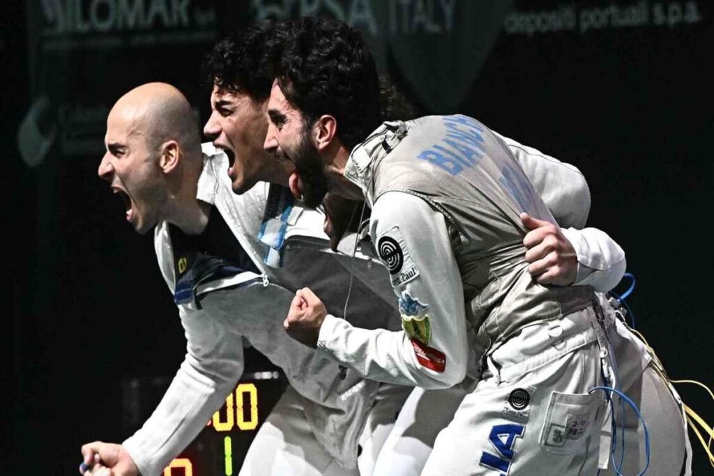 L'Italia conquista l'oro nel fioretto maschile agli Europei di scherma