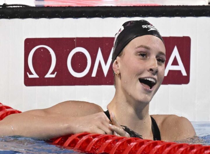 La canadese McIntosh stabilisce un nuovo record mondiale nei 200 misti