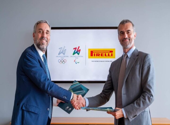 Le auto dei Giochi di Milano Cortina correranno su gomme Pirelli