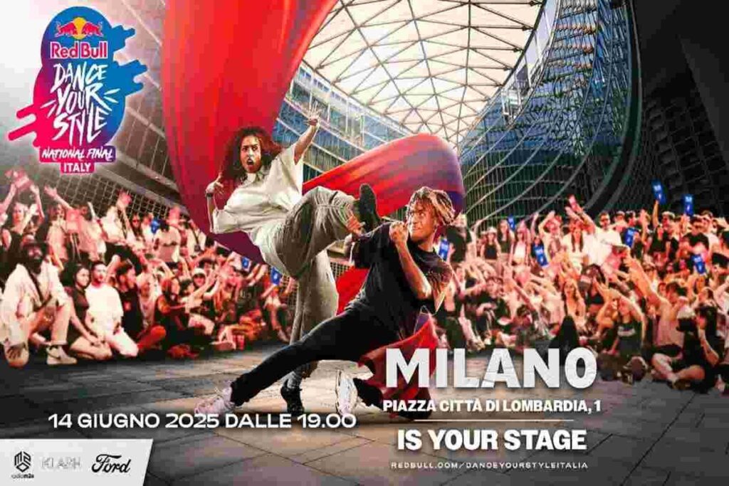 Milano rivive la magia della danza con il 'Red Bull dance your style'