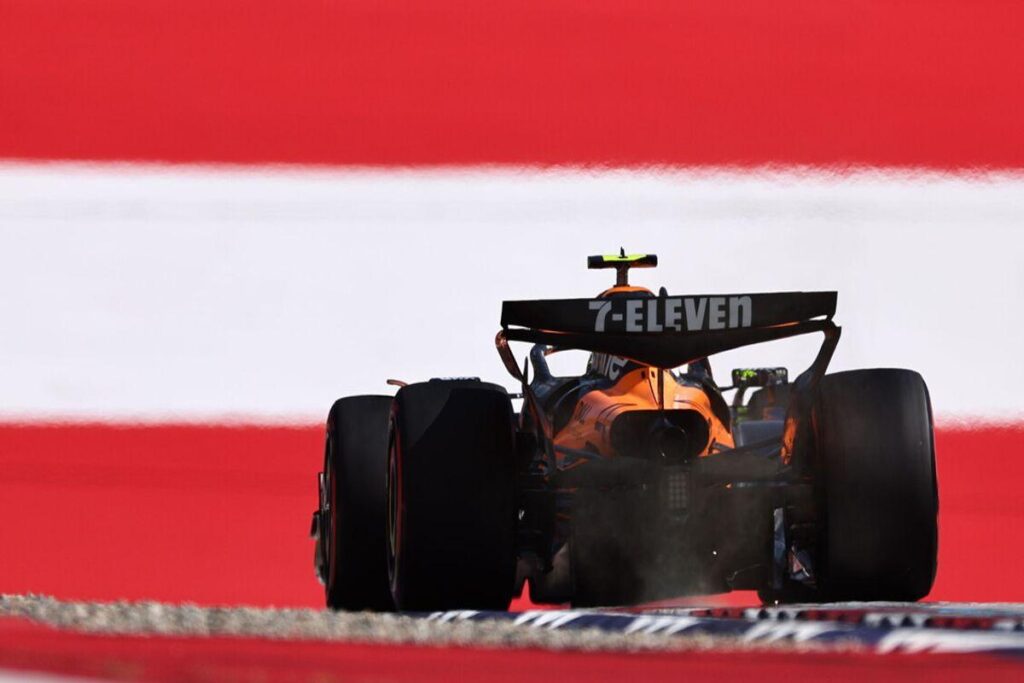 Norris conquista la pole in Austria, Leclerc accanto a lui in prima fila