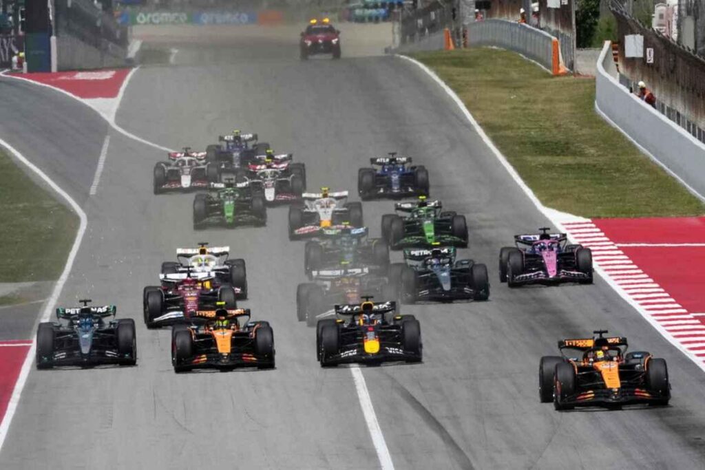 Piastri trionfa in Spagna, Leclerc porta la Ferrari sul podio