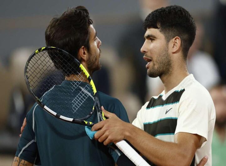 R.Garros: Musetti in lacrime mentre Alcaraz commenta la sconfitta