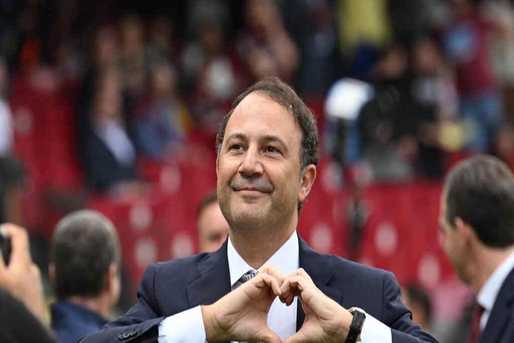 Salernitana, Iervolino chiarisce: 'Nessuna trattativa, il club resta in famiglia'