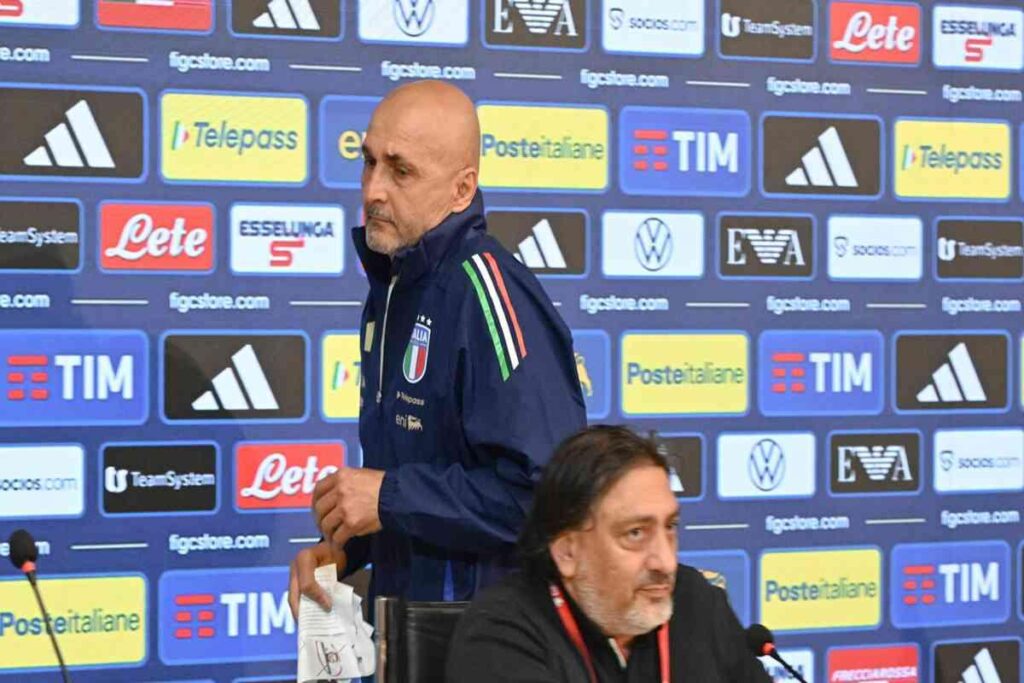 Spalletti scosso e commosso: il ct lascia la conferenza stampa dopo le accuse di tradimento