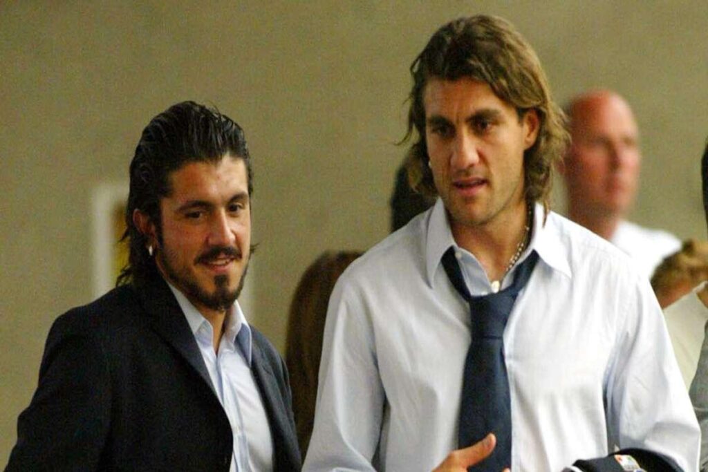 Vieri e Gattuso: la forza del calcio italiano si fa sentire
