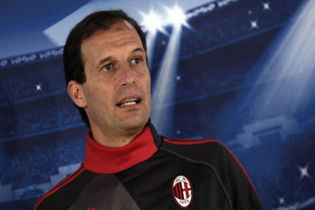 Allegri sogna il ritorno in Champions con il Milan