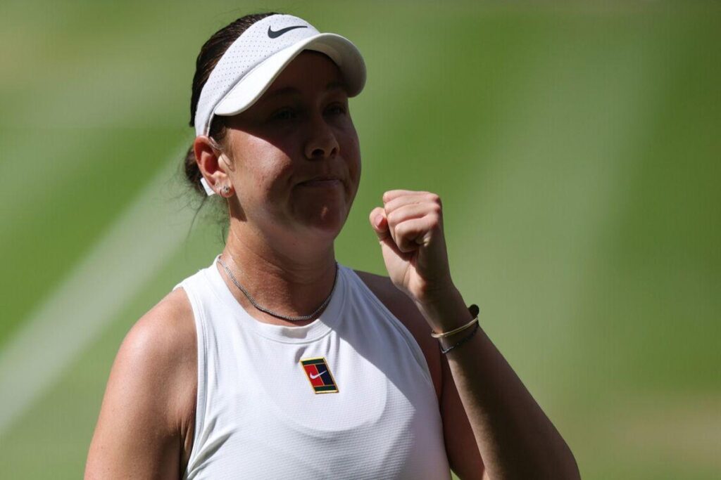Anisimova sorprende e conquista la finale di Wimbledon, eliminando Sabalenka