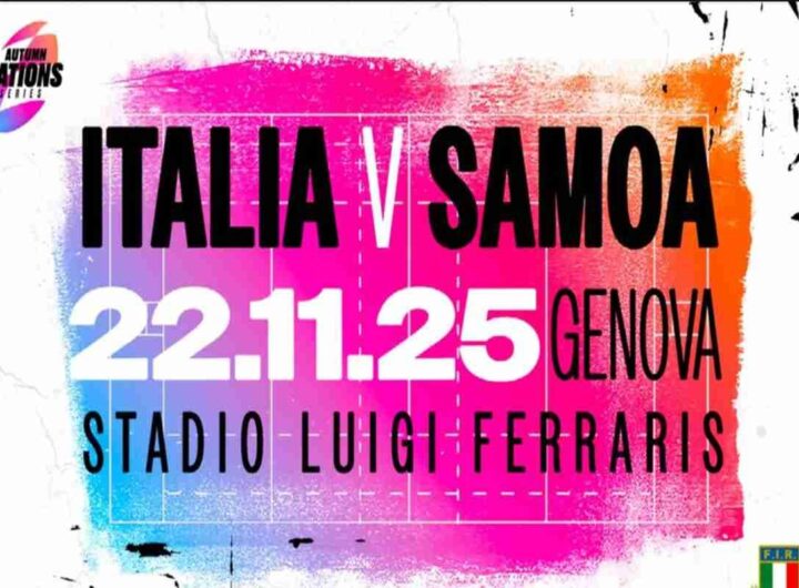 Autumn Series: il grande atteso Italia-Sudafrica si gioca a Torino