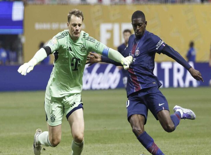 Dembelè rende omaggio a Diogo Jota dopo il gol nel mondiale per club