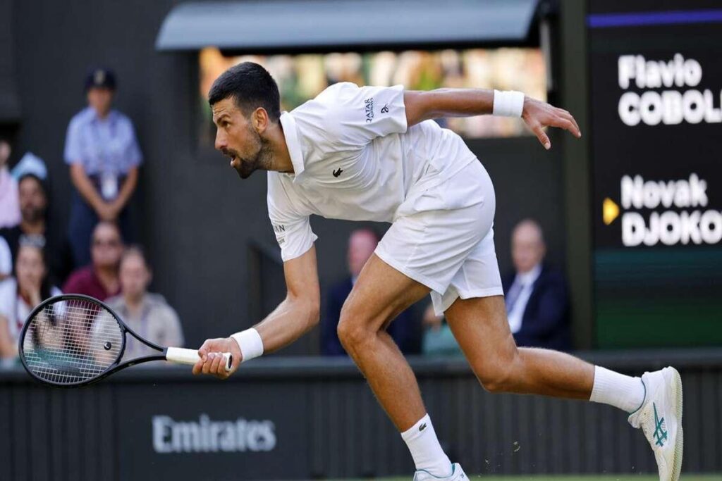 Djokovic avanza in semifinale a Wimbledon dopo la vittoria su Cobolli, sfida attesa con Sinner