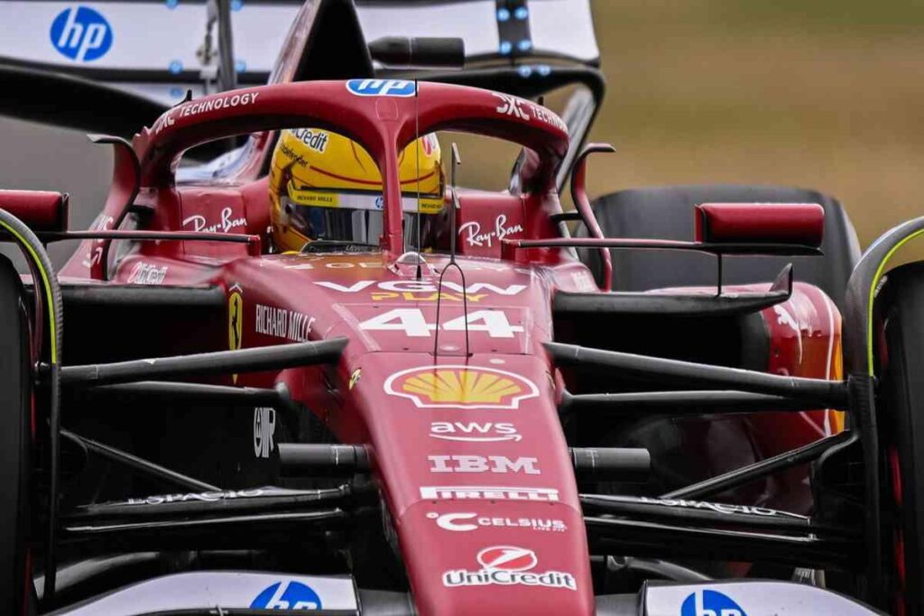 Ferrari svela le sue novità al Mugello durante il filming day di F1