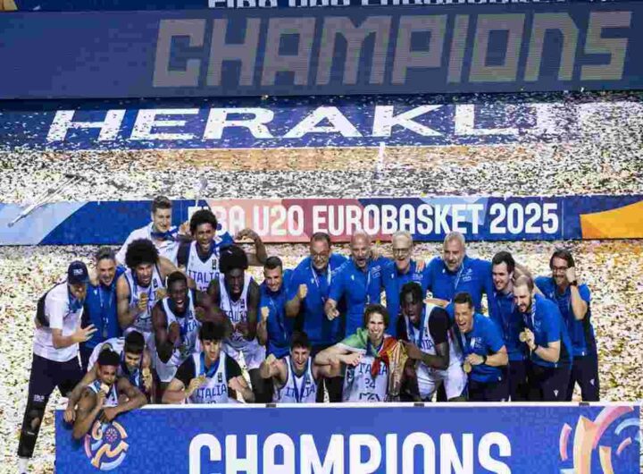 Italia trionfa agli Europei U20 maschili battendo la Lituania 83-66
