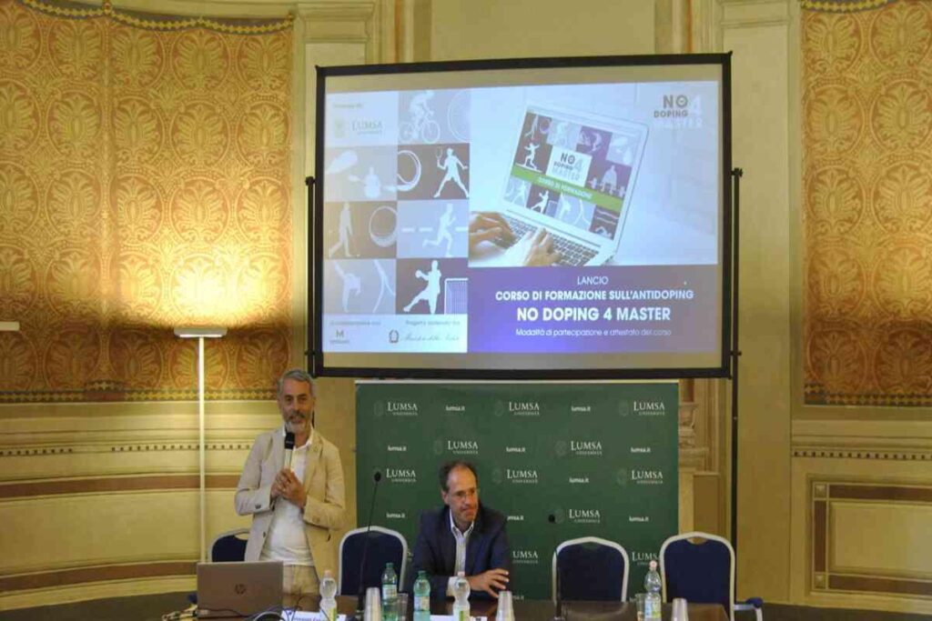 L'Università Lumsa presenta l'innovativo programma No Doping 4 Master