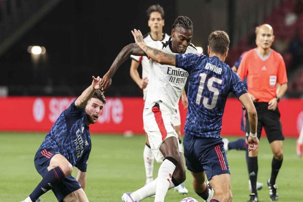 Milan cade nella prima amichevole: l'Arsenal si impone 1-0