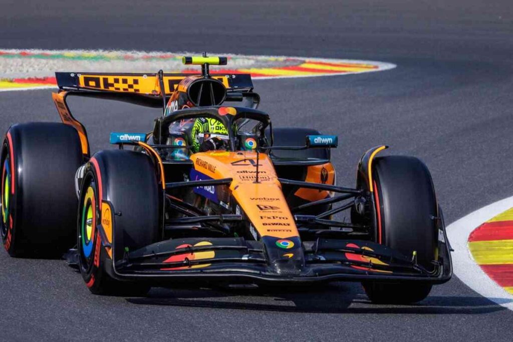 Norris conquista la pole position al Gp del Belgio, Leclerc si piazza terzo