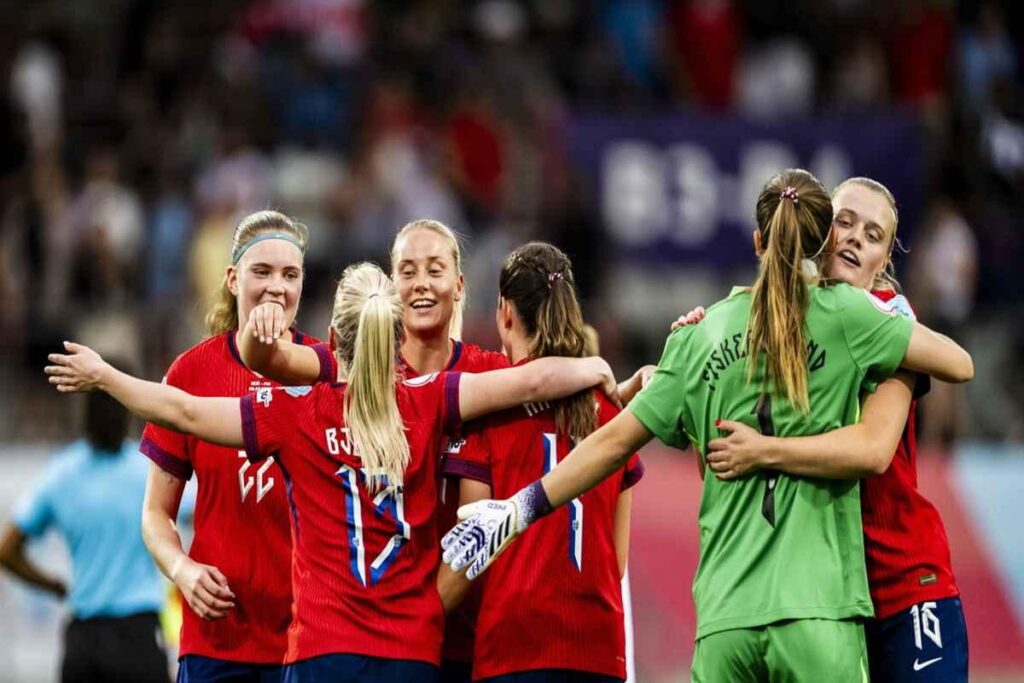 Norvegia conquista i quarti di finale agli Euro donne: una storica qualificazione