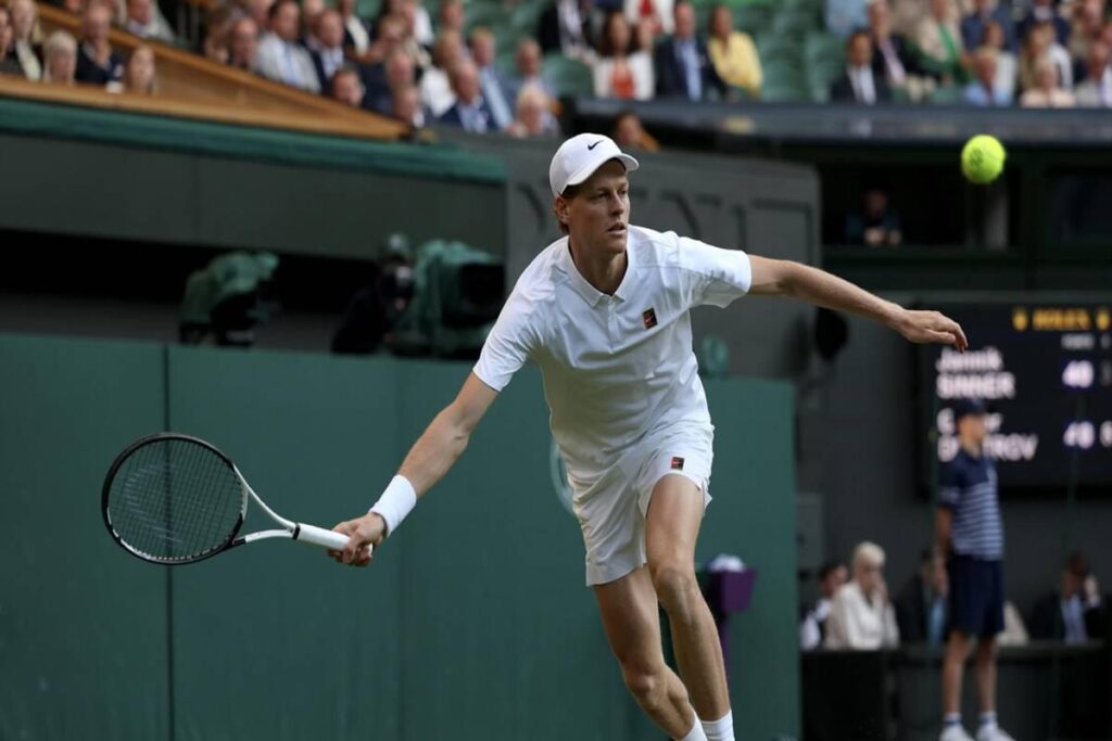 Sinner-Dimitrov a Wimbledon: un successo da 946 mila spettatori su Sky