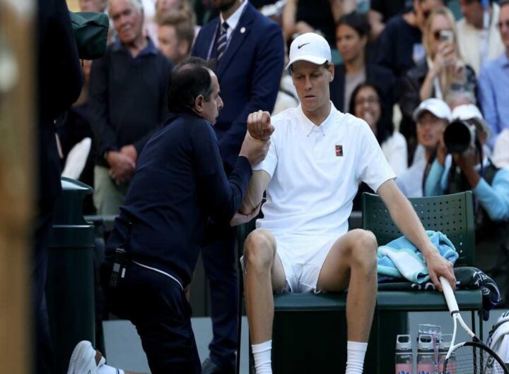 Sinner annuncia controlli al gomito prima della sfida di Wimbledon