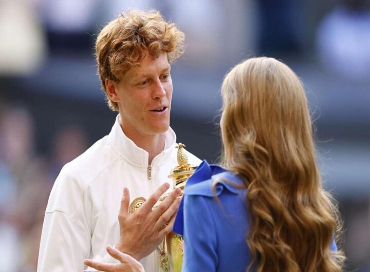 Sinner celebra la vittoria a Wimbledon con un gala, ballo e saluti a Kate Middleton