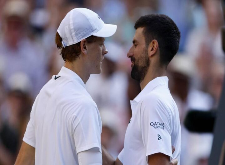 Sinner e Djokovic: quasi un milione di spettatori su Sky per la sfida del secolo