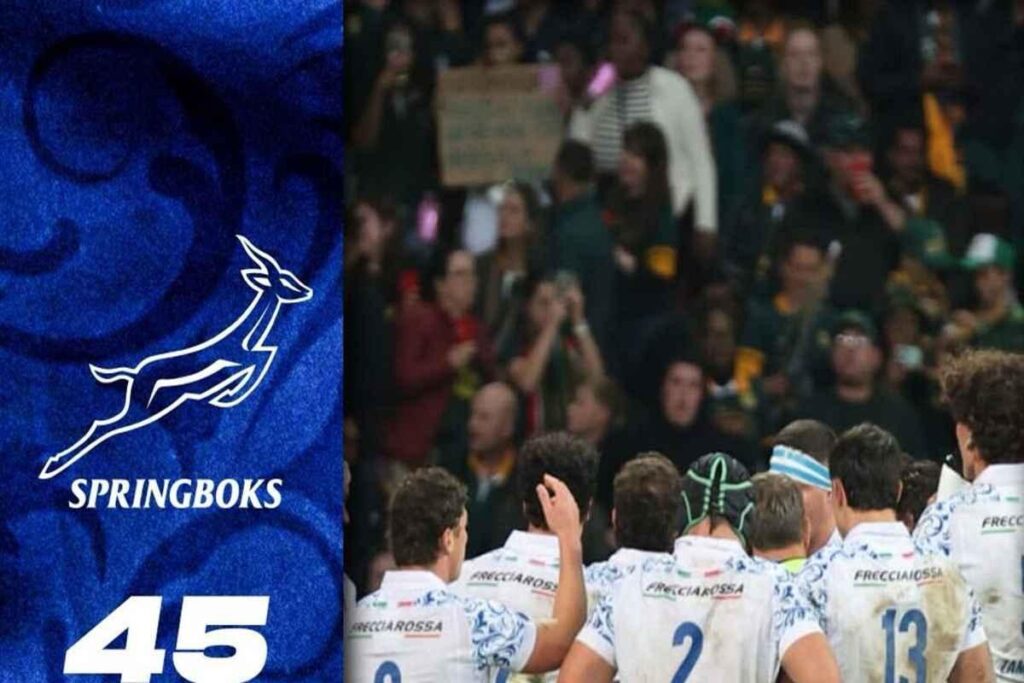 Sudafrica travolge l'Italia nella 'Summer Series': un 45-0 da dimenticare