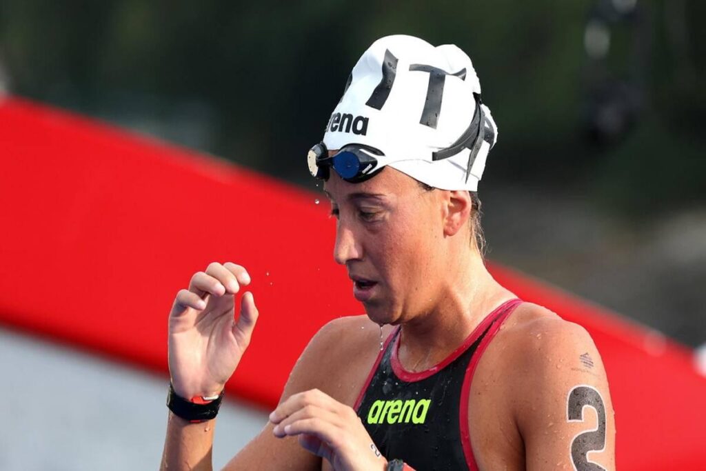 Taddeucci conquista il tris d'argento nei mondiali di nuoto con la 3km sprint