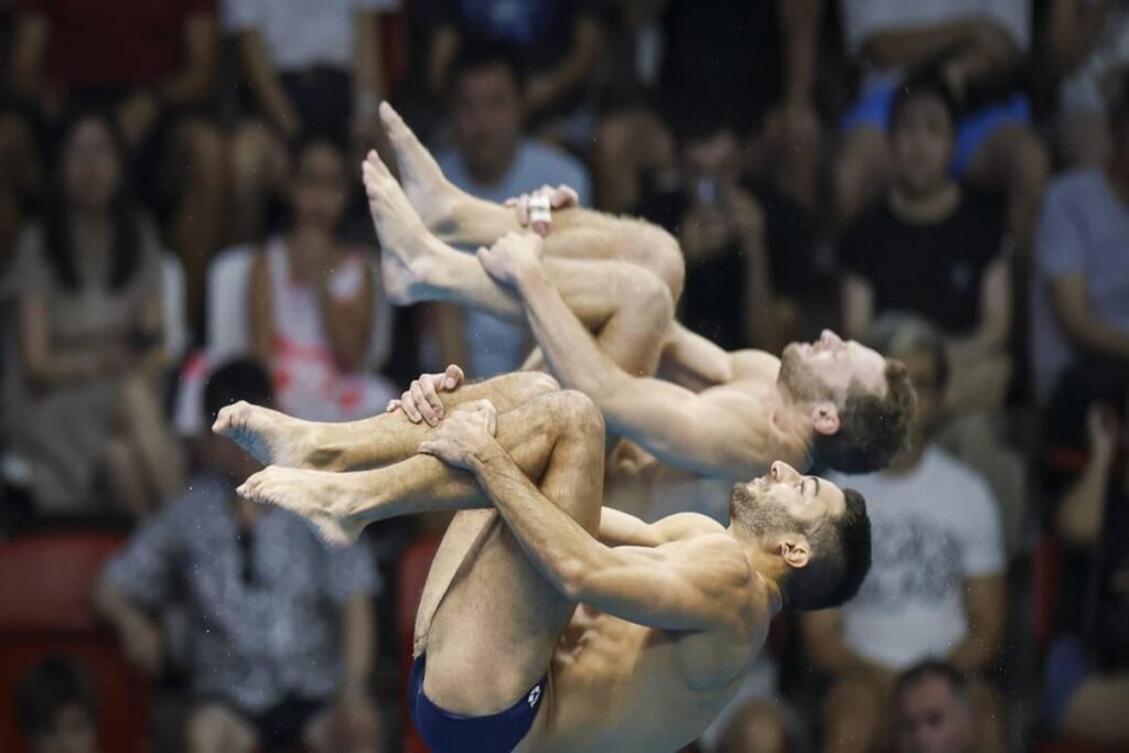 Tocci e Marsaglia conquistano un onorevole quinto posto nei mondiali di tuffi nel 3 metri sincro