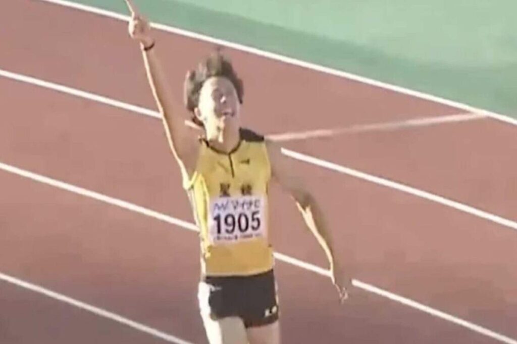 Un prodigio giapponese: 16enne segna un tempo record nei 100 metri