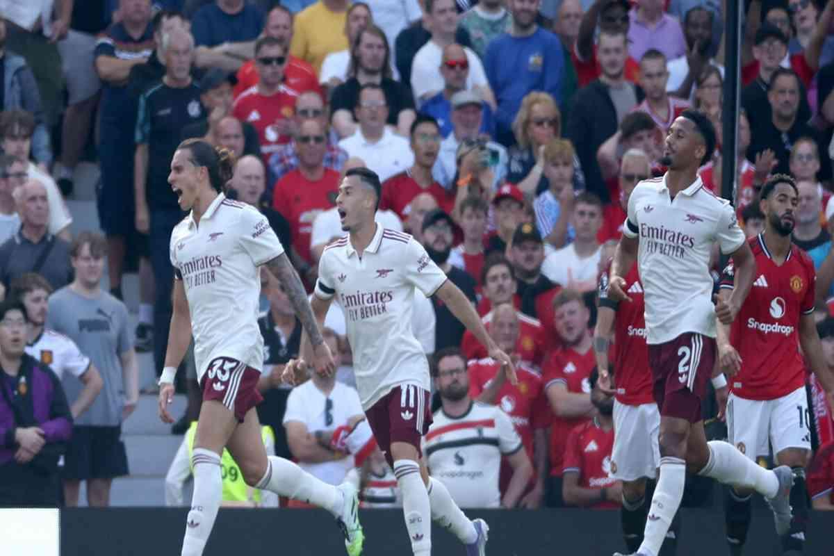 Calafiori colpisce: l'Arsenal conquista l'Old Trafford