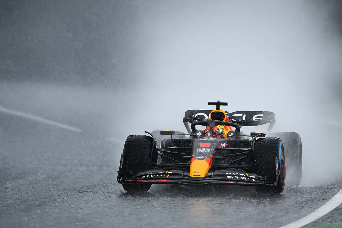 F1 gare bagnato.
