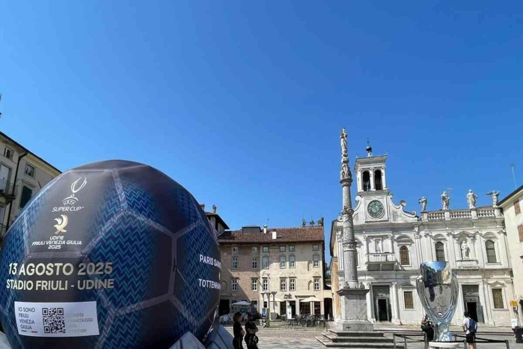 Fan festival in Udine: la Supercoppa Uefa si prepara a una grande festa