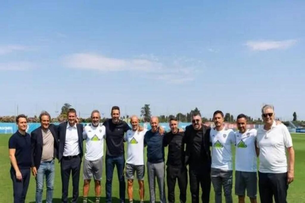 Gattuso e Buffon sorprendono al campo: un allenamento da ricordare per il Cagliari