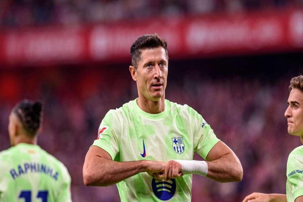 Lewandowski ko: il Barcellona senza il suo bomber contro il Como