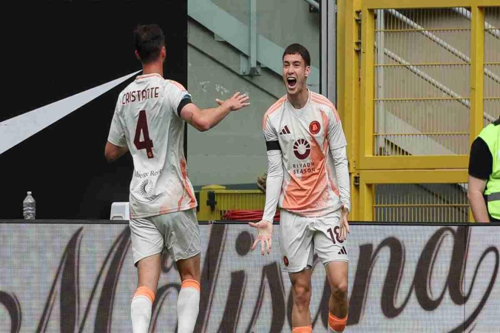 Roma vince contro il Lens, ma perde Ndicka e Soulé per infortunio