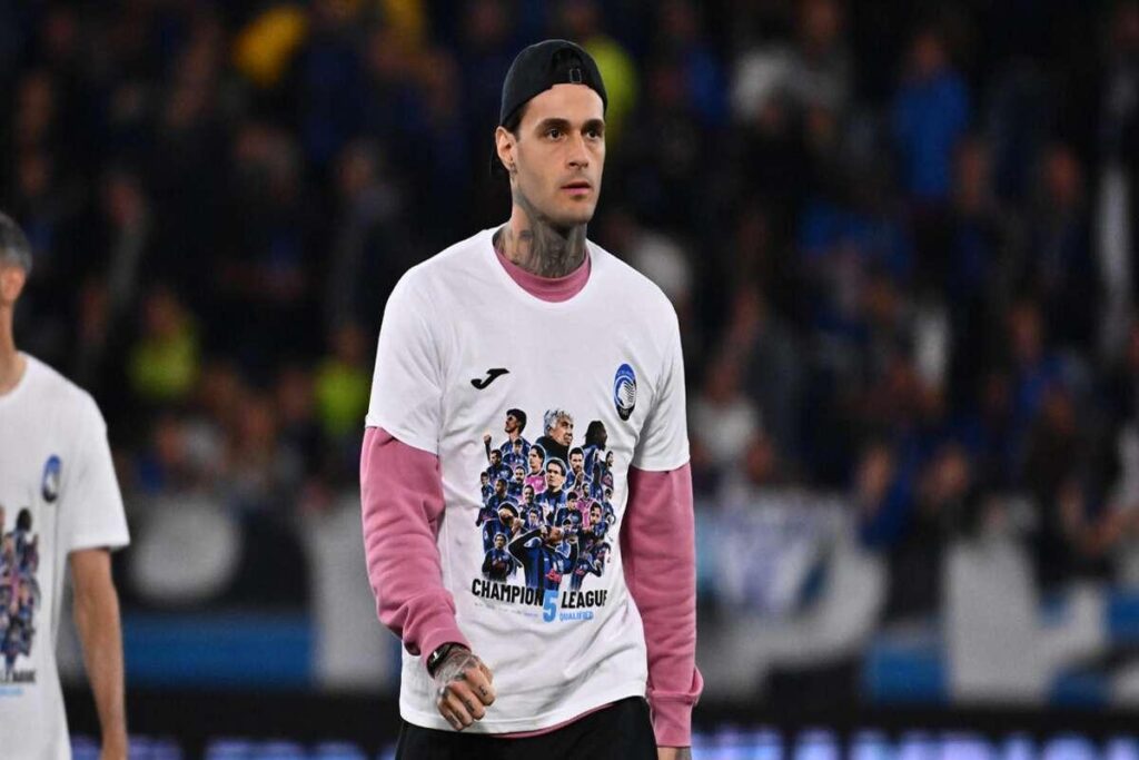 Scamacca esulta per il ritorno all'Atalanta: pronto a segnare di nuovo?