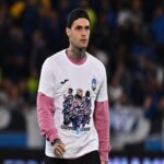 Scamacca esulta per il ritorno all'Atalanta: pronto a segnare di nuovo?