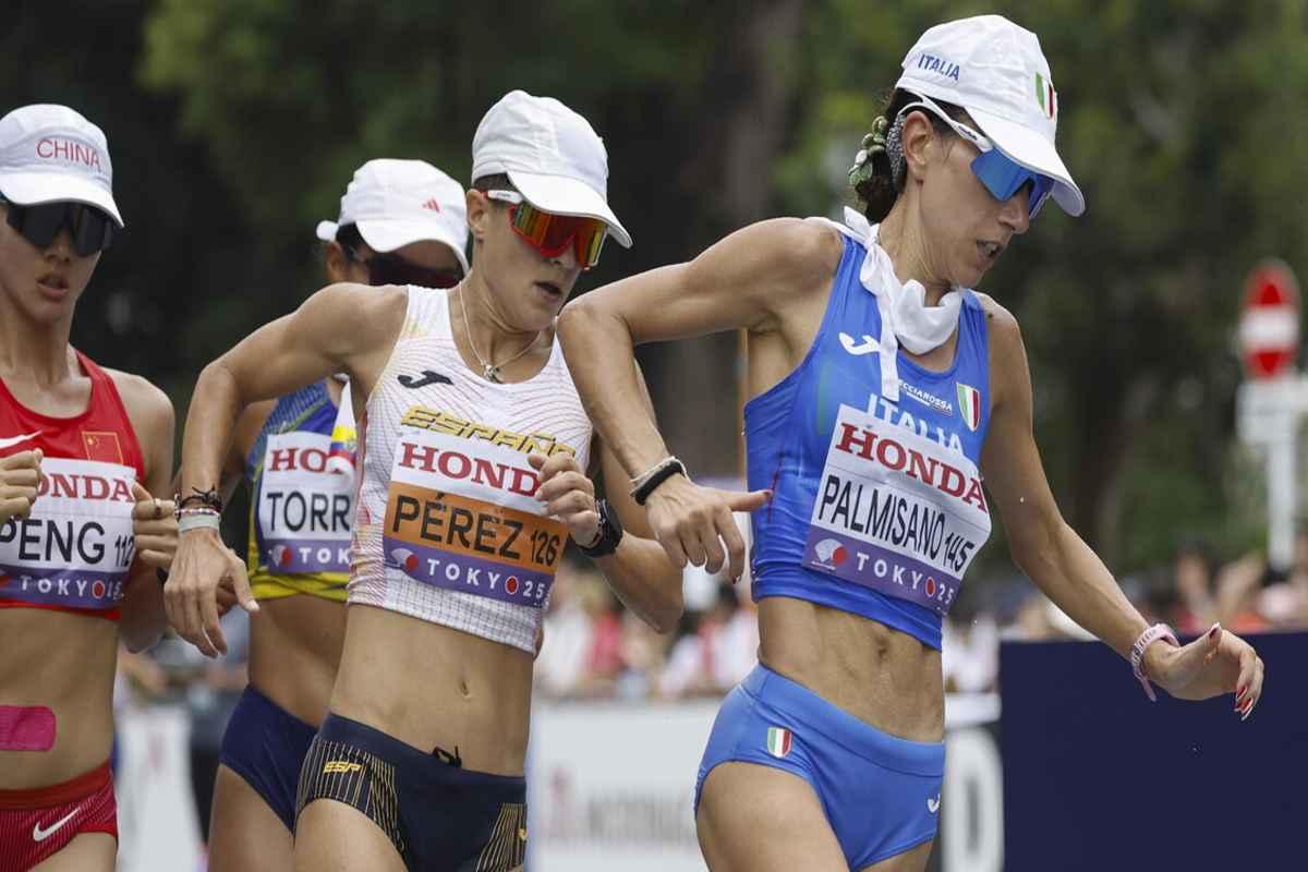 Antonella Palmisano conquista l'argento nei 35 km ai Mondiali di atletica