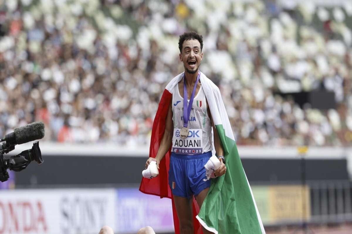 Aouani conquista il bronzo nella maratona ai Mondiali di atletica